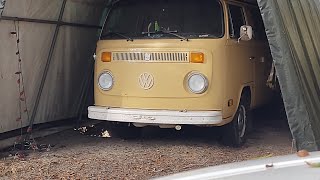 1979 Volkswagen Westfalia Cold Start and look aroundNovember 10 2024 [upl. by Nyliuqcaj]