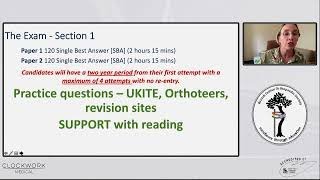 How to Pass FRCS Ortho Exams  Claire Carpenter [upl. by Converse]