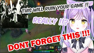 1 MISTAKE LOL beginners make  K4sen teaches League of Legends to Shinomiya VSPO ENG SUB [upl. by Armallas]