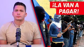 ¡DESALMADOS Los colectivos de MADURO arremeten sin piedad contra Venezuela🤬💀 [upl. by Arissa]