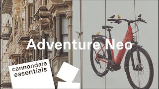 An Electric Bike for Everyone the Cannondale Adventure Neo  Cannondale Essentials [upl. by Eudocia]