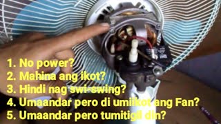 ELECTRIC FAN REPAIR Tutorial Tagalog [upl. by Anahsor]