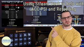 Using an Elgato Stream Deck to help adjust Fuel and Tyre PSI in ACC [upl. by Ebenezer]