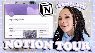 how i organize my ENTIRE life using notion  my 2021 notion tour amp set up  aliyah simone [upl. by Hutchison816]