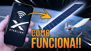 Como Funciona a Internet via Satélite STARLINK📡☄🖥 [upl. by Edniya]