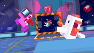 Crossy Road x Among Us Crossover “The Chicken Among Us” Update Now Live [upl. by Mapel]