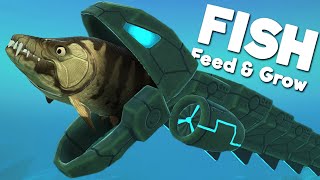 NEW DEADLY ROBO EEL IS AMAZING  Feed and Grow Fish [upl. by Palila75]