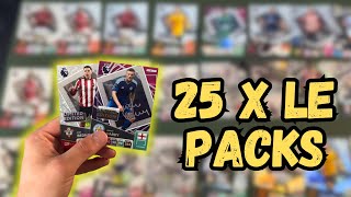 25 LIMITED EDITION PACKETS Adrenalyn XL Premier League 20242025 [upl. by Nimsay]