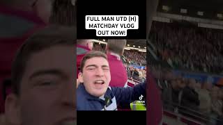 BOWENS ON 🔥🐐 jarrodbowen westham manchesterunited matchdayvlog [upl. by Alber]