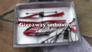 Giveaway Unboxing from RCactionVideos [upl. by Berger716]