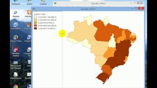 Video5 GeoDa quantile map [upl. by Riane]