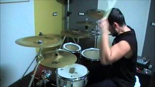 TONY CORIO performing DETONATION  ANNIHILATOR drum cover [upl. by Crandall509]