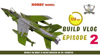 BUILD VLOG EPISODE 2  F105 FUSELAGE CONTINUED [upl. by Luas]