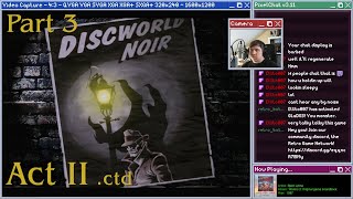 Discworld Noir 1999  ACT II  Part 3  Highlight Retro Game Wednesday [upl. by Sirromaj767]