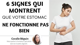 Mon estomac ne digère pas  6 signes qui doivent alerter  Coralie Béguin Naturopathe [upl. by Berkshire799]