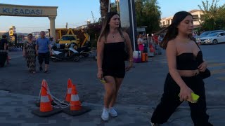 Aydın Kuşadası 2024 Walking Tour  4k UHD 60fps [upl. by Earahc]