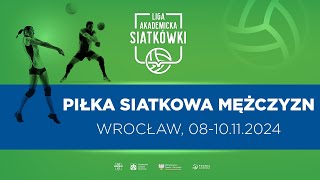 Liga Akademicka AZS  Wrocław  Piłka Siatkowa M  UMCS Lublin  Politechnika Wrocławska [upl. by Annoyk]