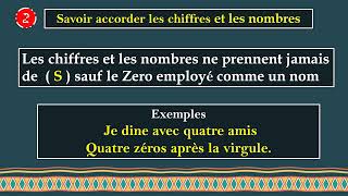 écrire correctement les chiffres et les nombres  un  vingt  cent  mille  million et milliard [upl. by Oratnek]