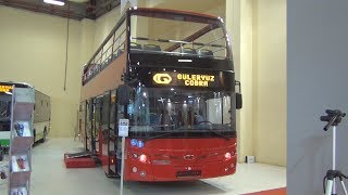 Güleryüz Cobra Double Decker Sport Bus 2016 Exterior and Interior [upl. by Nylauqcaj]