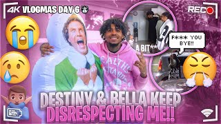 DESTINY amp BELLA KEEP DISRESPECTING ME😤😳She Left😢 [upl. by Annoled]