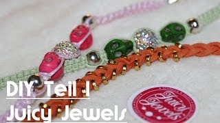 DIY mit Juicy Jewels  Schmuck selber gestalten  Teil 1  LaBelleLouve [upl. by Crooks]