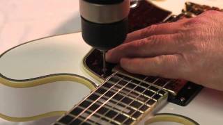 Installing The Pickguard on Your Epiphone Guitar [upl. by Nayk]