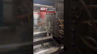 Cold Runner 44 Cavity Plastic Injection Mould Trial Video plasticinjectionmolding moldtesting [upl. by Dzoba746]