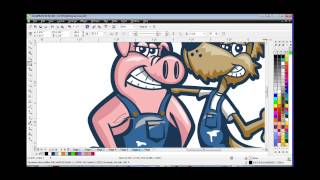 Creating Cartoons in CorelDRAW® [upl. by Rochelle]