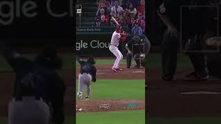 Bryson Stott grand slam home run nothing but pure crowd noises [upl. by Nelleus]