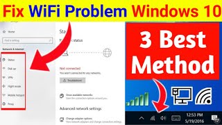 Fix Wifi Not Showing in Windows 710  Windows 10 wifi Problem  Fix Missing Wifi  Tips amp Tricks [upl. by Pogue]