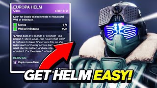 How To Complete Europa Helm Quest Fast amp Easy  Destiny 2 Beyond Light [upl. by Seessel]