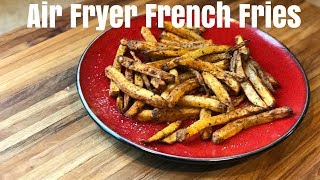 How to make air fryer french fries  Fresh cut fries in 15 min [upl. by Ettenotna297]