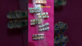 Small Alligator clips sales threadbangles ananya comment like subscribe [upl. by Cyprio]