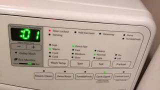 Whirlpool duet steam washer end of cycle [upl. by Nappy473]