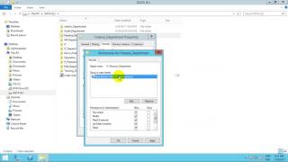 Share Folder Permission in windows server 2012R2 [upl. by Aneehsar]