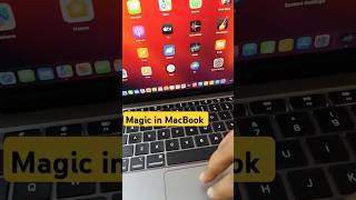 Magical feature in MacBook Air🤓😎 macbookair apple fanofapple magicaltouch trending viral [upl. by Gae]