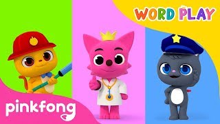 Jobs  Word Play  Pinkfong Songs for Children [upl. by Deutsch]