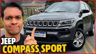 JEEP COMPASS SPORT 13 TURBO É UMA PIADA VERSÃO DE ENTRADA EXISTE MESMO  AVALIAÇÃO COMPASS 2022 [upl. by Llib]