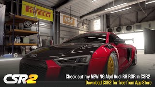 【CSR2】NEWING Alpil R8 RSR shift amp tune for 7949 [upl. by Kristoffer582]