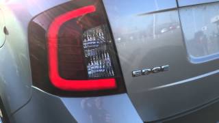 200710 Ford Edge LED Taillights  Parking Light Feature [upl. by Nyladnewg]