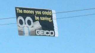 Geico Plane Advertisement [upl. by Anirad703]