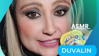 ASMR comiendo duvalin [upl. by Enylodnewg]