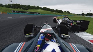 Red Bull RB1 F1 2005 Onboard  Assetto Corsa [upl. by Atnuahsal]