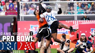 NFC vs AFC Flag Football  2024 Pro Bowl FINALE Game Highlights [upl. by Kowtko872]