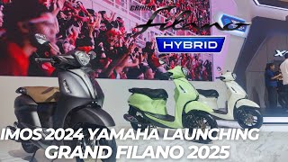 Yamaha Grand Filano Terbaru 2025  IMOS 2024 [upl. by Hgielyak]