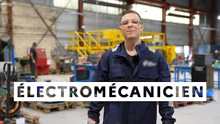 Electromécanicien  installer et entretenir les machines d’un atelier ou d’un chantier [upl. by Lav]