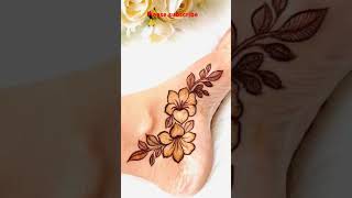 😱 wow beautiful leg mehandi design 😱❤️mehndi shortvideo mehandidesign leg mehandi hindisong [upl. by Estevan321]