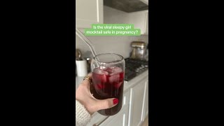 Is the sleepy girl mocktail safe during pregnancy pregnancy mocktail [upl. by Malliw]