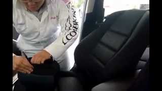 Coverking Seat Covers Installation [upl. by Lajet899]