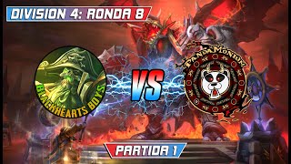 Heroes Lounge Ronda 8 Div 4 Pandamonium VS Blackhearts Boys Parte 1 [upl. by Malaspina921]